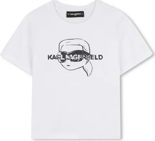Karl Lagerfeld Dječja pamučna majica kratkih rukava Karl Lagerfeld
