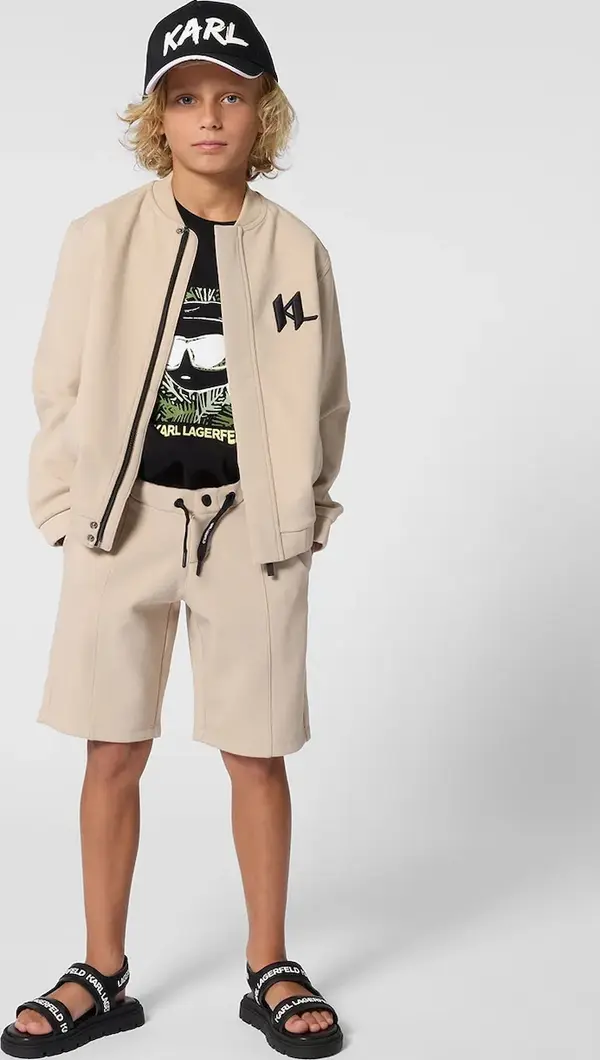 Karl Lagerfeld Dječja pamučna majica kratkih rukava Karl Lagerfeld