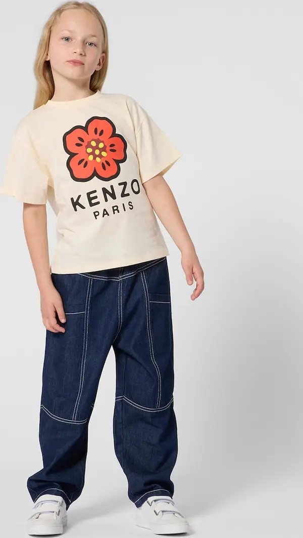 Kenzo kids Dječja pamučna majica kratkih rukava Kenzo Kids