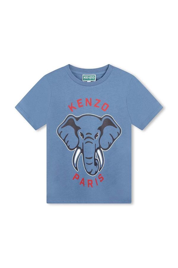 Kenzo kids Dječja pamučna majica kratkih rukava Kenzo Kids s tiskom, K60748