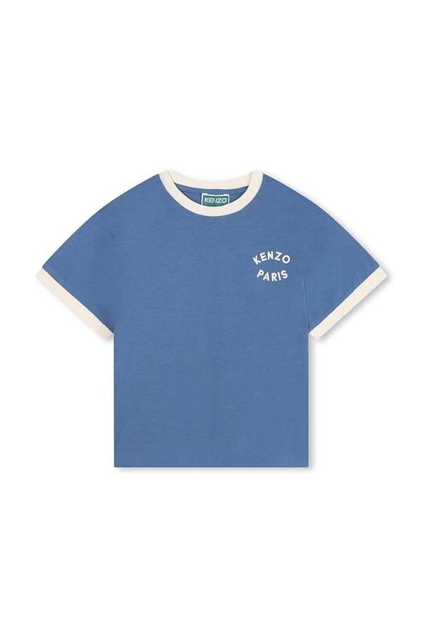 Kenzo kids Dječja pamučna majica kratkih rukava Kenzo Kids s tiskom, K60764