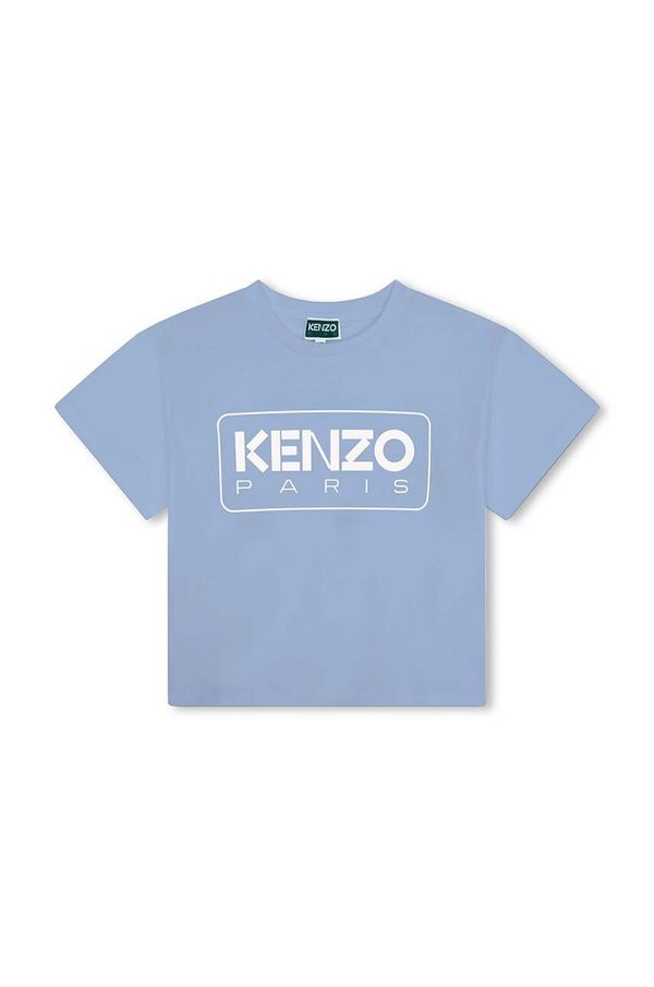 Kenzo kids Dječja pamučna majica kratkih rukava Kenzo Kids s tiskom