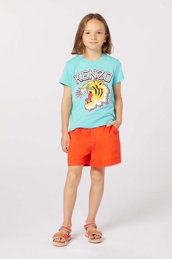 Kenzo kids Dječja pamučna majica kratkih rukava Kenzo Kids