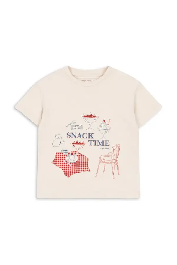 Konges Sløjd Dječja pamučna majica kratkih rukava Konges Sløjd FAMO TEE GOTS
