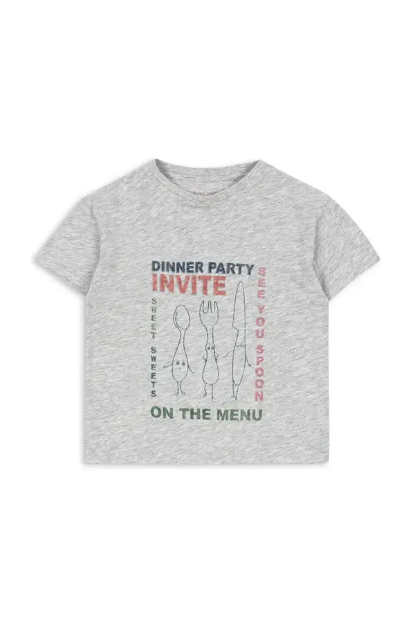 Konges Sløjd Dječja pamučna majica kratkih rukava Konges Sløjd FAMO TEE GOTS