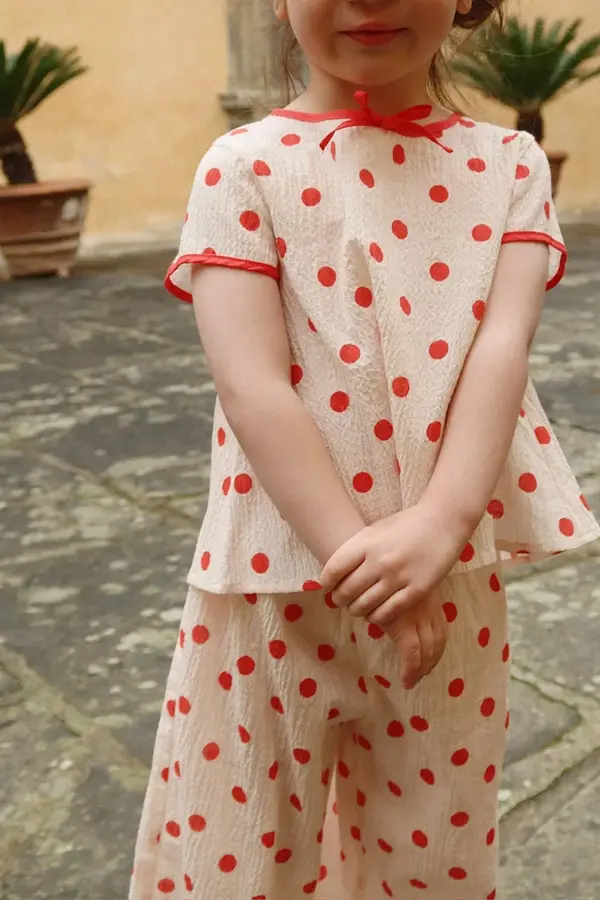 Konges Sløjd Dječja pamučna majica kratkih rukava Konges Sløjd VIVO TOP GOTS