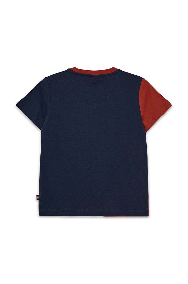 Lego Dječja pamučna majica kratkih rukava Lego LWTANO 707 boja: bordo, s uzorkom, 12011309