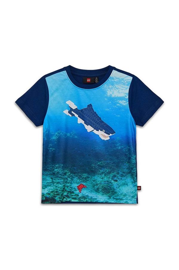 Lego Dječja pamučna majica kratkih rukava Lego s tiskom