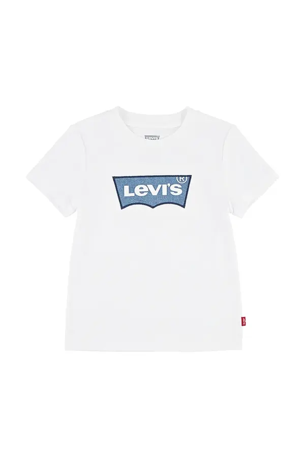 Levi's Dječja pamučna majica kratkih rukava Levi's MY FIRST BATWING TEE