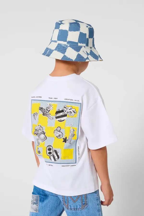Marc Jacobs Dječja pamučna majica kratkih rukava Marc Jacobs