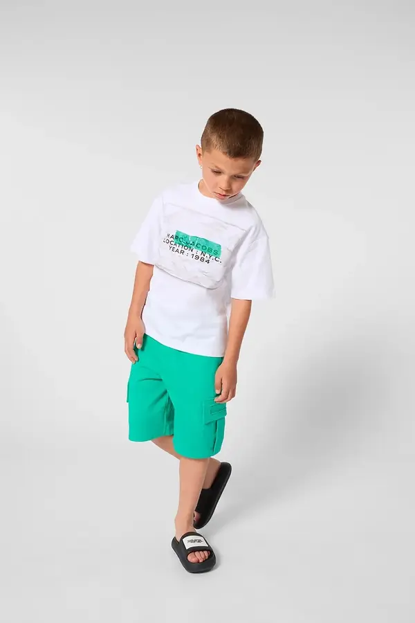 Marc Jacobs Dječja pamučna majica kratkih rukava Marc Jacobs
