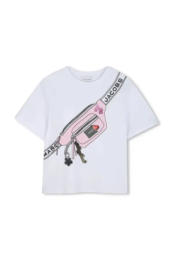 Marc Jacobs Dječja pamučna majica kratkih rukava Marc Jacobs