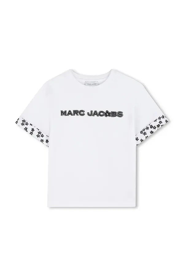 Marc Jacobs Dječja pamučna majica kratkih rukava Marc Jacobs