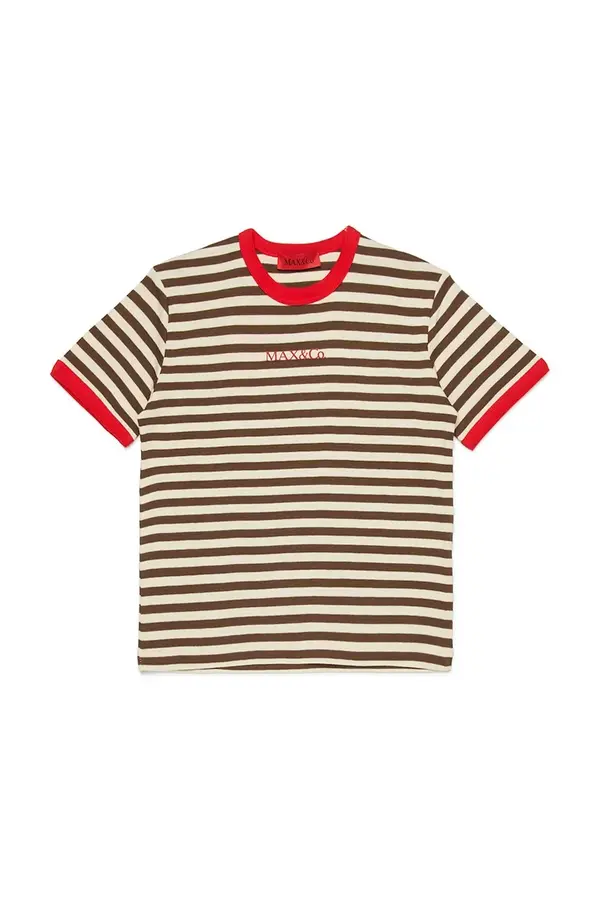 Max&Co. Dječja pamučna majica kratkih rukava MAX&Co. MAXT29F T-SHIRT