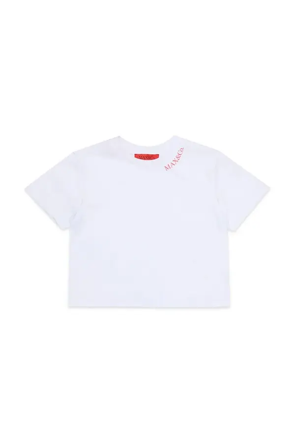 Max&Co. Dječja pamučna majica kratkih rukava MAX&Co. MAXT34F T-SHIRT