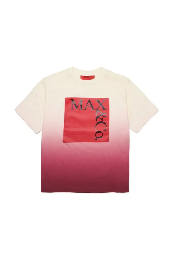 Max&Co. Dječja pamučna majica kratkih rukava MAX&Co. MAXT38F T-SHIRT