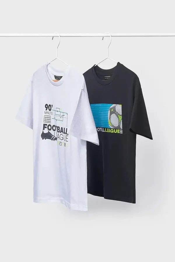 Mayoral Dječja pamučna majica kratkih rukava Mayoral 2-pack