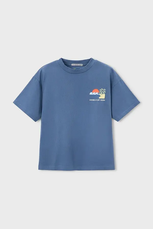 Mayoral Dječja pamučna majica kratkih rukava Mayoral Boston by Mayoral