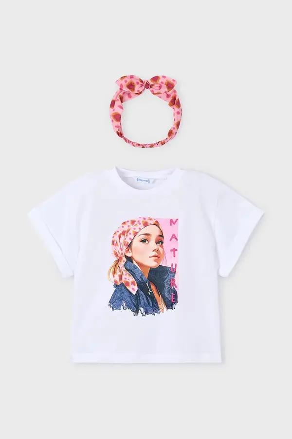 Mayoral Dječja pamučna majica kratkih rukava Mayoral