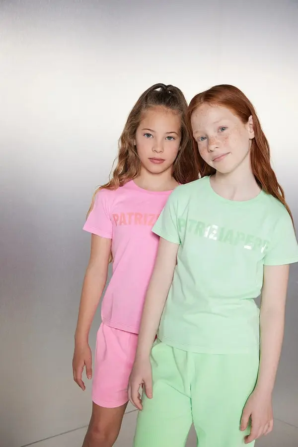 Patrizia Pepe Dječja pamučna majica kratkih rukava Patrizia Pepe G604