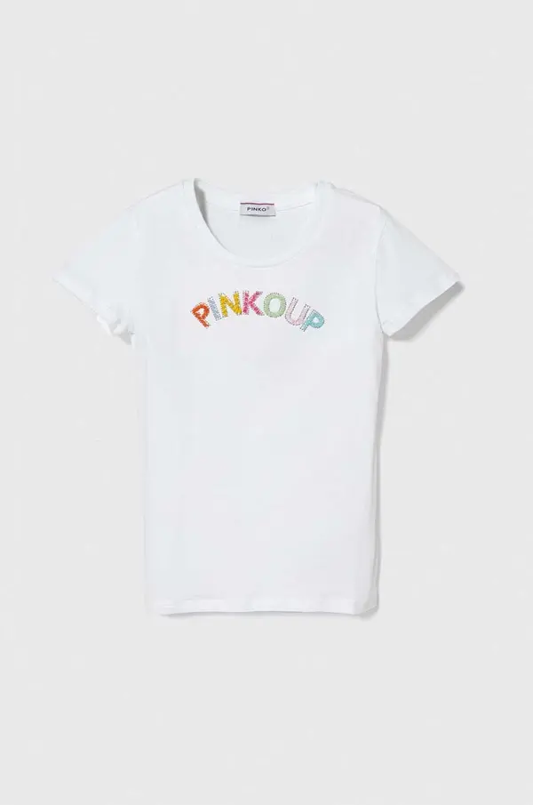 Pinko Up Dječja pamučna majica kratkih rukava Pinko Up