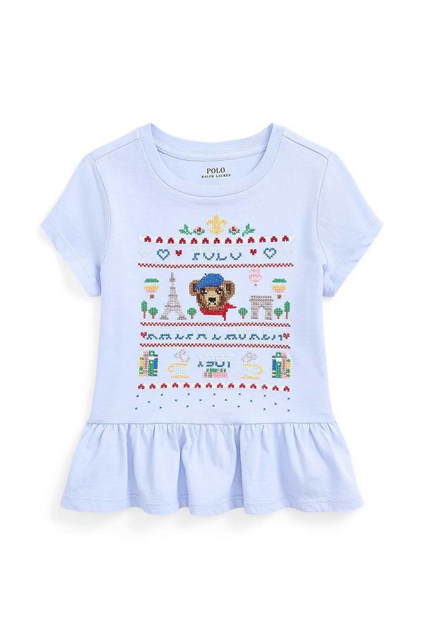 Polo Ralph Lauren Dječja pamučna majica kratkih rukava Polo Ralph Lauren