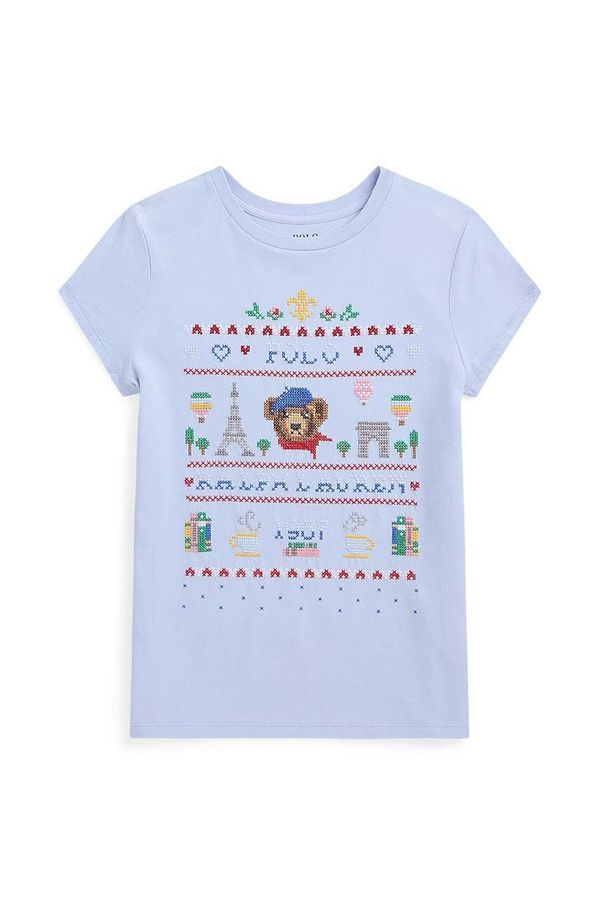 Polo Ralph Lauren Dječja pamučna majica kratkih rukava Polo Ralph Lauren