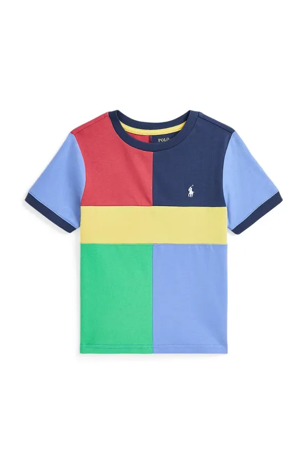 Polo Ralph Lauren Dječja pamučna majica kratkih rukava Polo Ralph Lauren bez uzorka, 322964075001