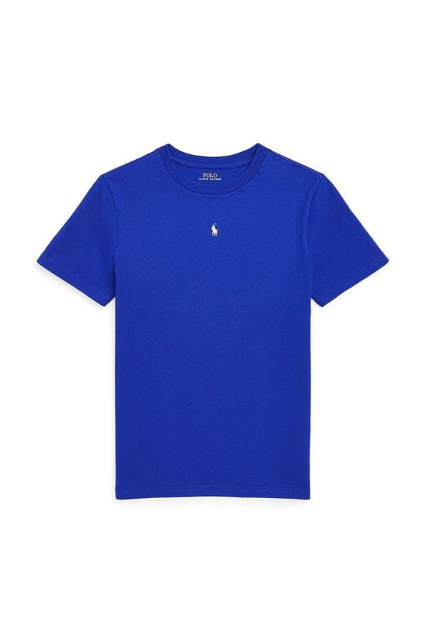 Polo Ralph Lauren Dječja pamučna majica kratkih rukava Polo Ralph Lauren bez uzorka