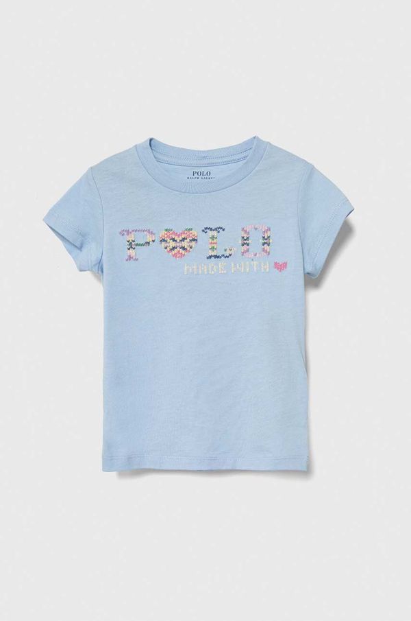 Polo Ralph Lauren Dječja pamučna majica kratkih rukava Polo Ralph Lauren