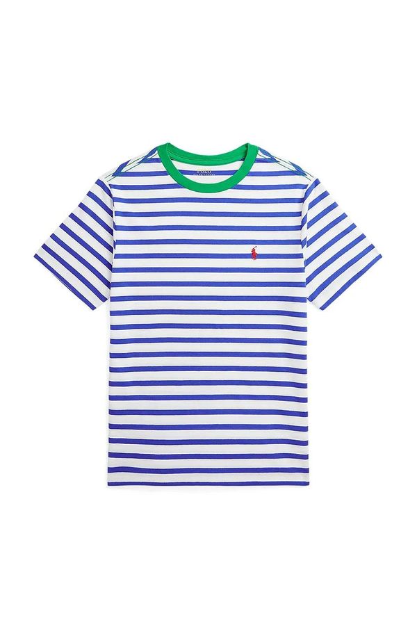 Polo Ralph Lauren Dječja pamučna majica kratkih rukava Polo Ralph Lauren s uzorkom, 323958169001