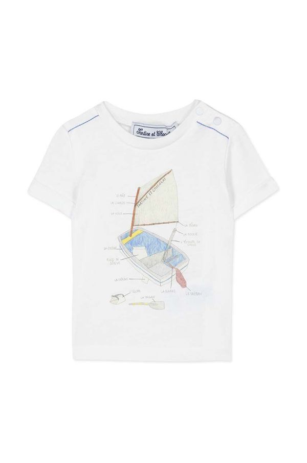 TARTINE ET CHOCOLAT Dječja pamučna majica kratkih rukava Tartine et Chocolat s tiskom
