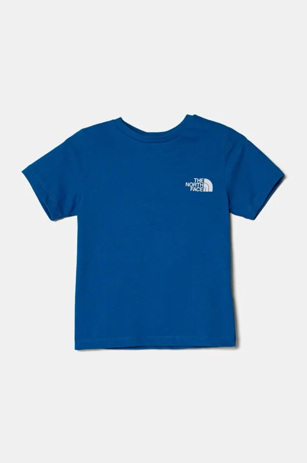 The North Face Dječja pamučna majica kratkih rukava The North Face BOX NSE S/S TEE s tiskom, NF0A89VT59J1