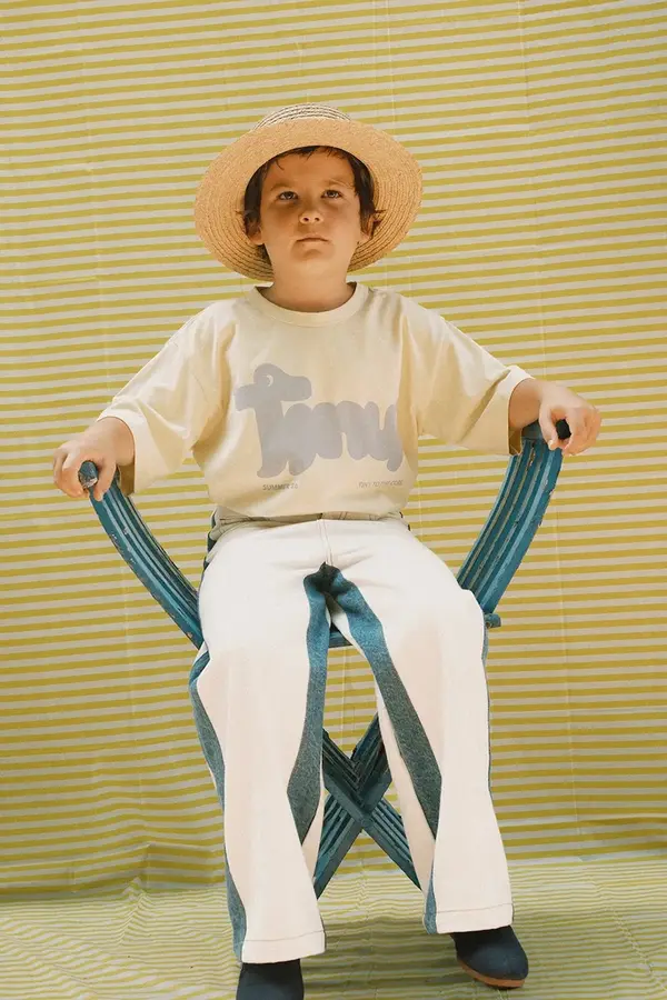 Tinycottons Dječja pamučna majica kratkih rukava Tinycottons TINY DOG GRAPHIC TEE