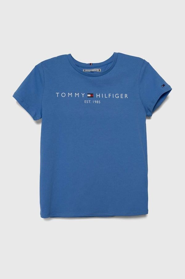 Tommy Hilfiger Dječja pamučna majica kratkih rukava Tommy Hilfiger