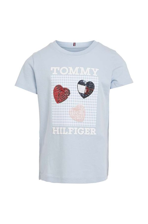 Tommy Hilfiger Dječja pamučna majica kratkih rukava Tommy Hilfiger