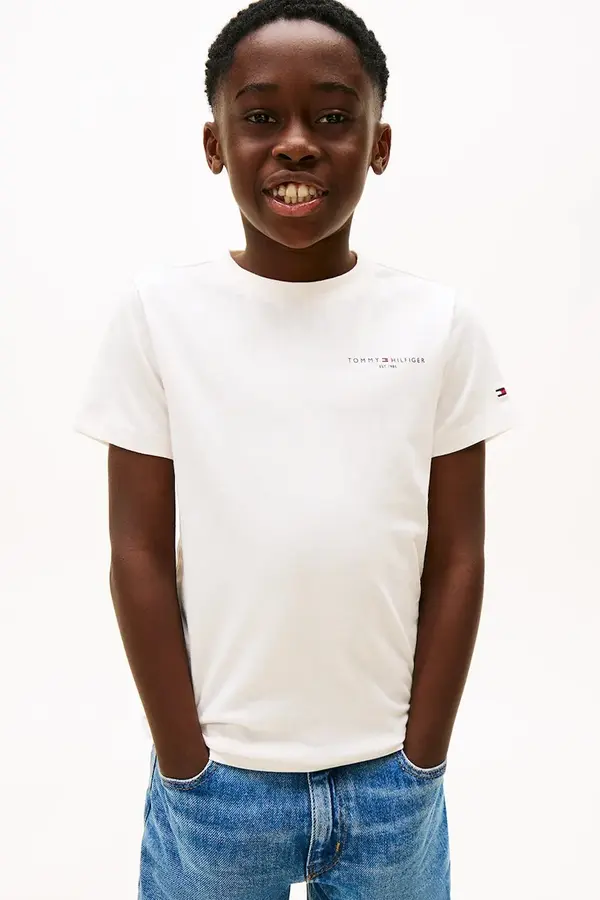 Tommy Hilfiger Dječja pamučna majica kratkih rukava Tommy Hilfiger