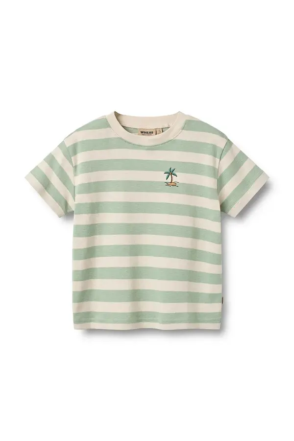 Wheat Dječja pamučna majica kratkih rukava Wheat