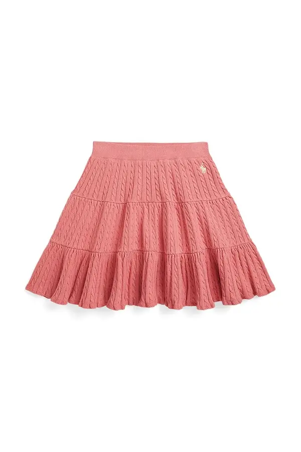 Polo Ralph Lauren Dječja pamučna suknja Polo Ralph Lauren