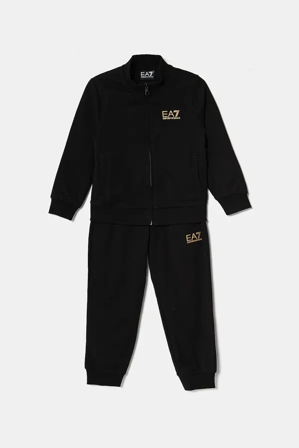 EA7 Emporio Armani Dječja pamučna trenirka EA7 Emporio Armani