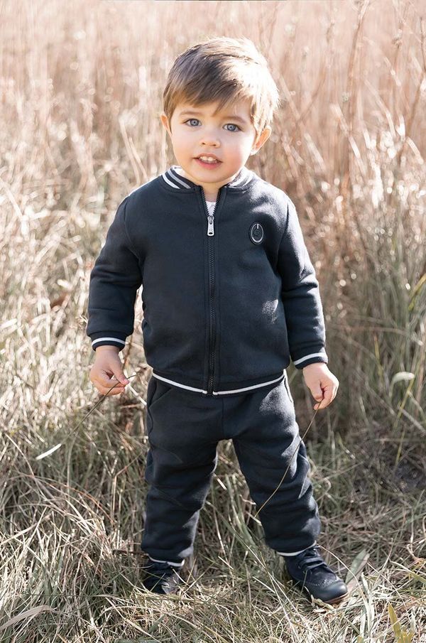 TARTINE ET CHOCOLAT Dječja pamučna trenirka Tartine et Chocolat boja: tamno plava, TZ35021