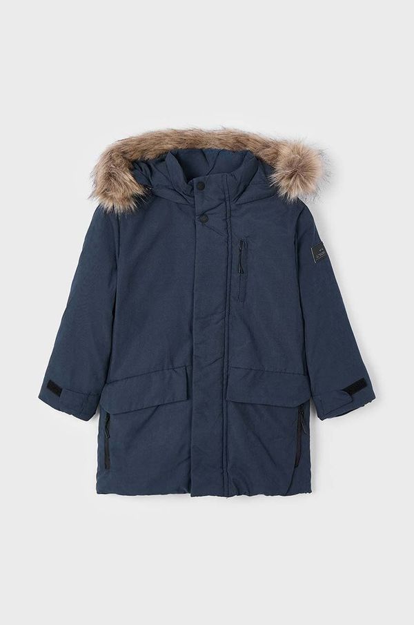 Mayoral Dječja parka jakna Mayoral boja: tamno plava, 4468