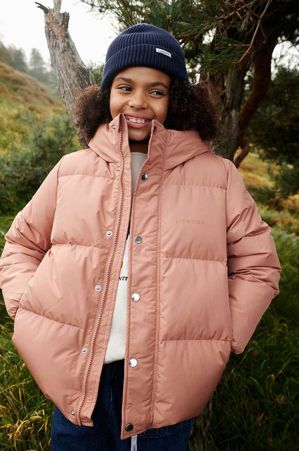 Liewood Dječja pernata jakna Liewood Palle Puffer Down Jacket boja: narančasta, LW14315