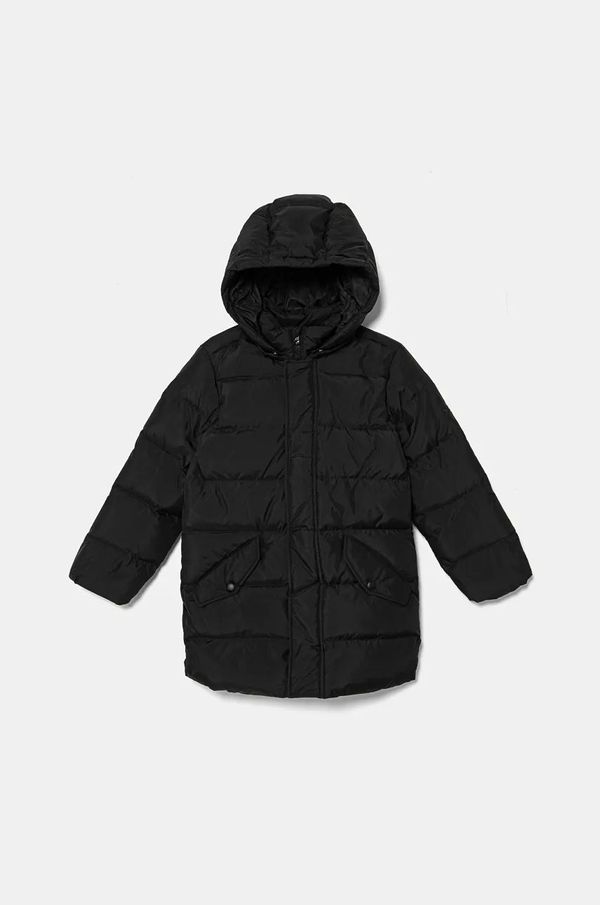 United Colors of Benetton Dječja pernata jakna United Colors of Benetton boja: crna, 2WU0CN017