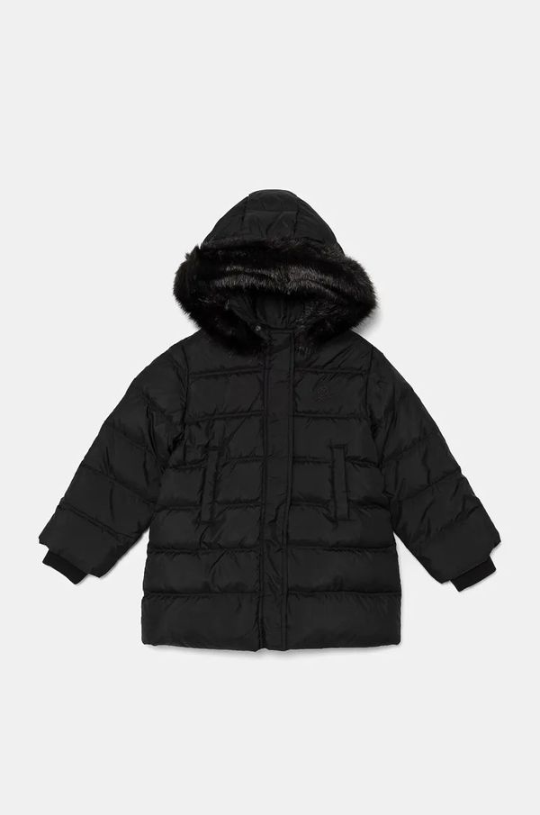 United Colors of Benetton Dječja pernata jakna United Colors of Benetton boja: crna, 2WU0CN04Z