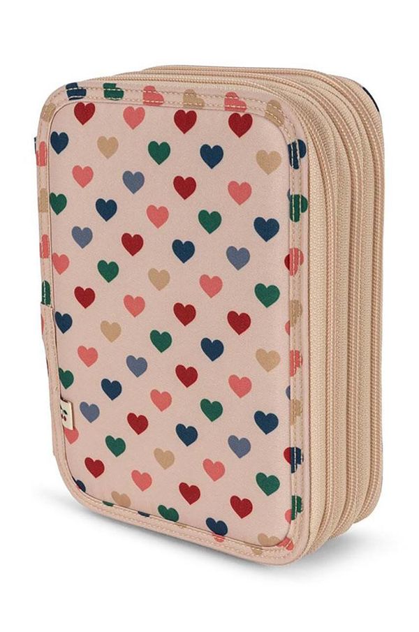 Konges Sløjd Dječja pernica Konges Sløjd CLOVER MAXI PENCIL CASE boja: bež, KS101315