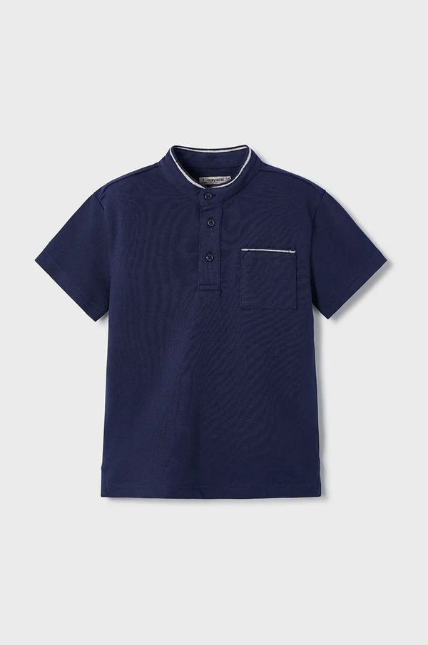 Mayoral Dječja polo majica Mayoral boja: tamno plava, bez uzorka, 3102