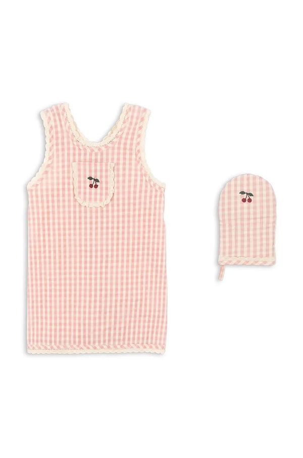Konges Sløjd Dječja pregača Konges Sløjd KIDS FRILL APRON SET KS102011