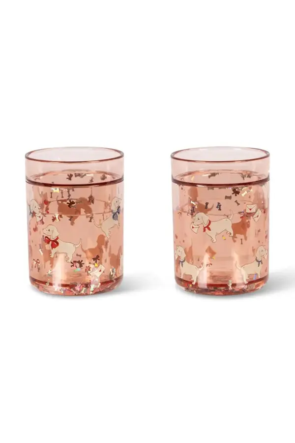 Konges Sløjd Dječja šalica Konges Sløjd 2 PACK GLITTER CUPS 2-pack