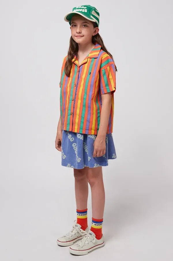 Bobo Choses Dječja suknja Bobo Choses Wavy mini, širi se prema dolje, 125AC141